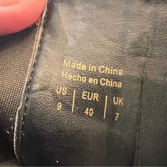 ALDO Aurellane Faux Snakeskin Pattern Yellow Black Booties Womens Size Size 9 - Picture 9 of 9